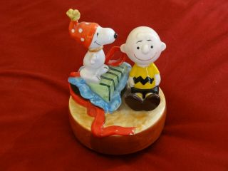 Vintage Limited Edition Peanuts Charlie Brown & Snoopy Happy Anniversary