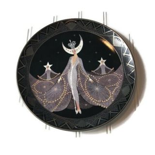 Royal Doulton Franklin House Of Erte Queen Of The Night Plate