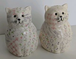 Enesco Kitty Cats Salt & Pepper Shakers Ceramic