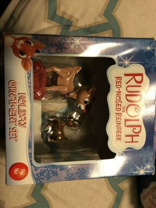 Enesco Rudolph The Red Nosed Reindeer Ornament
