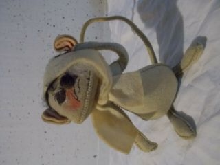 Vintage Annalee Mobile Doll Mouse With A Toothache 1966