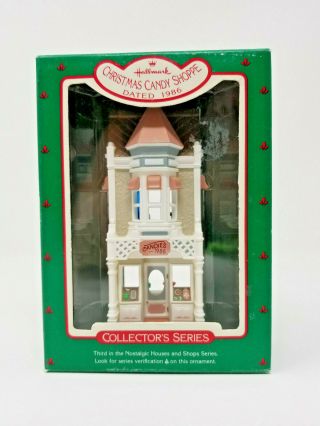 Hallmark Christmas Candy Shoppe Ornament 1986