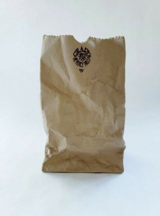 Faux Brown Paper Bag Vase Custom Geary 