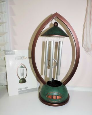 Homedics Indoor Wind Chimes Envirascape Soothing Chimes