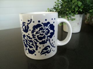 Waechtersbach - Spain Blue Flowers Coffee/tea Cup/mug