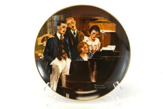 Close Harmony Norman Rockwell Light Campaign Knowles Collector Plate