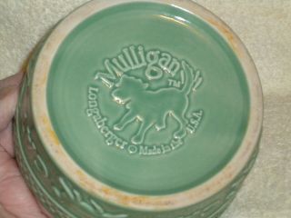 Mulligan Longaberger pottery cat dish 3