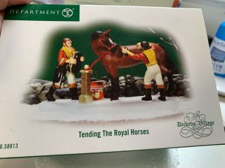 Dept 56 Accessories Dickens - Tending The Royal Horses - - 58813