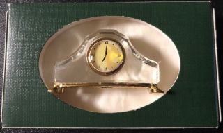 Swarovski Crystal Memories Classics Figurine Mantel Clock 9640 000 057 / 200 076