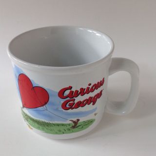 Curious George Monkey Ceramic Coffee Child 
