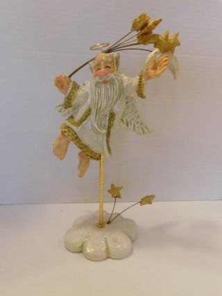 David Frykman The Oldest Angel All That Glitters Christmas Ornament & Stand