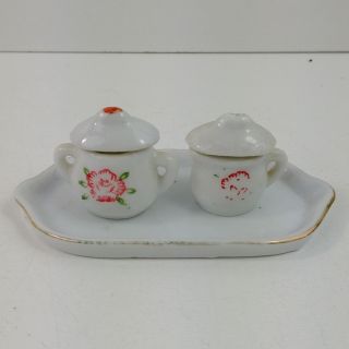 5 Piece Miniature Tea Set Pico Made In Occupied Japan Vintage