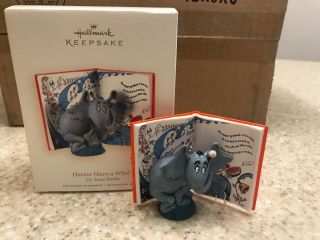 Hallmark Keepsake,  Horton Hears A Who Ornament 2008 Dr.  Seuss -