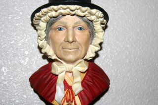 Bosson Head Chalkware Wall Hanging - England - Welsh Lady 143 