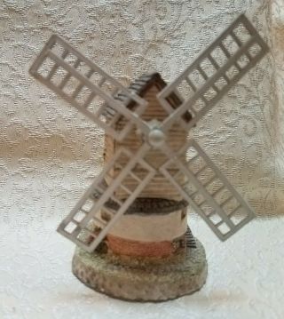 David Winter Cottages - The Windmill (1985) - Handmade In Great Britain