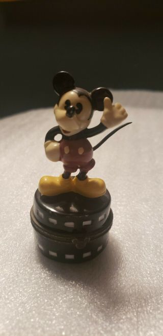 Midwest Of Cannon Falls Disney Mickey Mouse Club House March Trinket Box