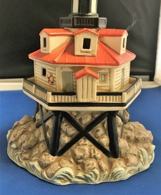 1995 Geo.  Z.  Lefton Porcelain Thomas Point Lighthouse