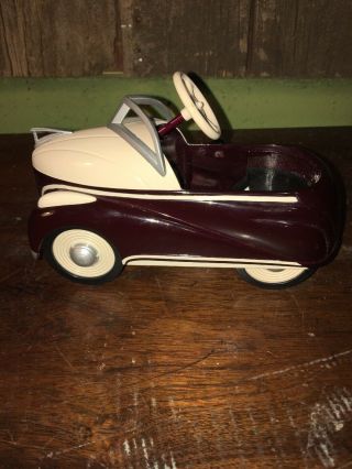 Miniature Steelcraft Pedal Car Hallmark Classic 1939 Lincoln Zephyr