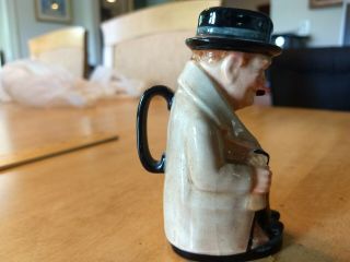 Winston Churchill Toby Mug by Royal Doulton,  4 Inch,  Colorful,  Made in England. 4
