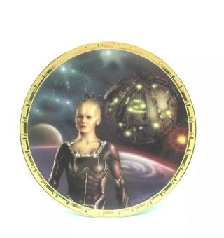 Star Trek Power Of Command Borg Queen & Borg Sphere Plate 309a 17