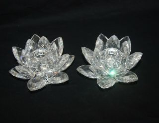 ThriftCHI Swarovski Crystal Candle Holders 2