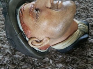 Vintage Bossons Head Miner Wall Mount Congleton England 3