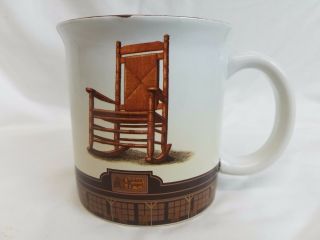 Cracker Barrel Over Sized Coffee Mug Cup Rocking Chair Old Country Store