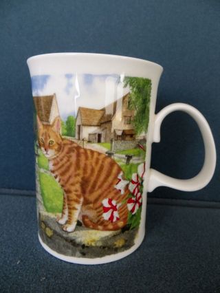 Dunoon Farmyard Cats By Richard Partis Coffee Tea Mug Cup Tabby