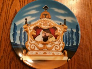 Walt Disney Cinderella Plate Set of 4 Knowles Bradford Exchange - 1988 - 90 5