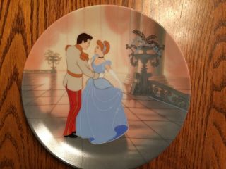 Walt Disney Cinderella Plate Set of 4 Knowles Bradford Exchange - 1988 - 90 7