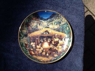 Collector Plates By Bill Bell Set Of Six.