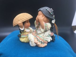 Enesco Friends Of The Feather She Who Plays Well With Others Figurine From 1997