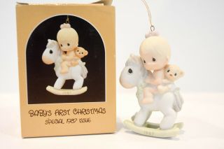 Precious Moments: Baby ' s First Christmas - 1987 Issue 109401 - Classic Figure 4
