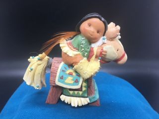 Enesco Friends Of The Feather " Ready Two Ride " Figurine From 1997