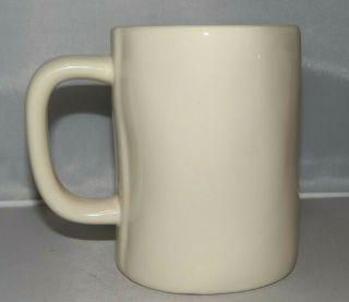 Vintage RAE DUNN by MAGENTA WISH M Stamp 16oz.  Coffee Mug Tea Cup 3