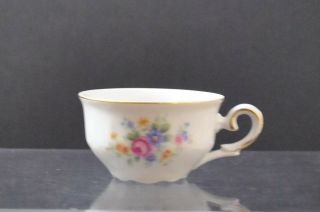 Vintage Ijb Germany Us Zone Porcelain Coffee Tea Cup Hand Paint 1 5/8 " Gd34