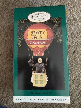 1996 Hallmark Keepsake Ornament Omaha State Fair Collector 