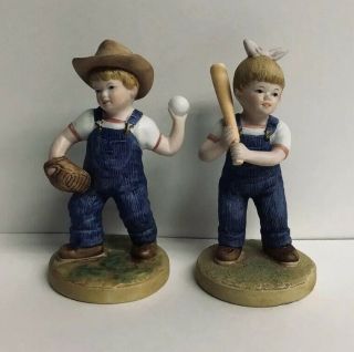 Denim Days 1522 “let’s Play Ball” Figurines