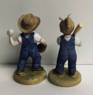 DENIM DAYS 1522 “LET’S PLAY BALL” FIGURINES 2