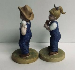 DENIM DAYS 1522 “LET’S PLAY BALL” FIGURINES 3