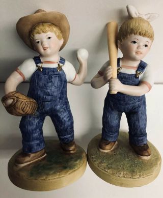 DENIM DAYS 1522 “LET’S PLAY BALL” FIGURINES 5