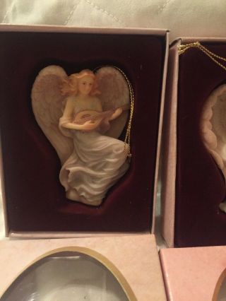 3 Seraphim Classics Angel Ornaments Lydia Evangeline Felicia Roman Inc Boxes 2