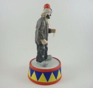 Flambro Emmett Kelly Jr Clown My Favorite Things Music Porcelain Figurine Statue 5