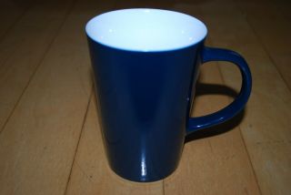 Teavana Tea Mug Cup 12 Oz Navy Fine Porcelain China White Inside 2
