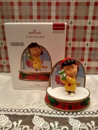 Hallmark Lucy A Charlie Brown Christmas 2018 Storytellers Ornaments Peanuts