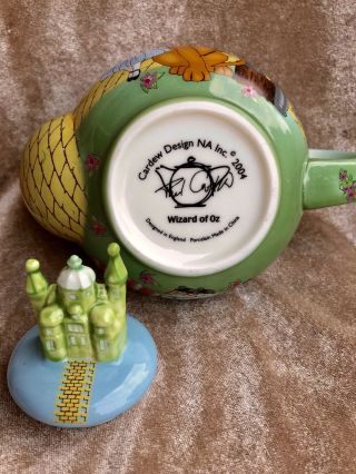 Wizard of Oz Emerald City Teapot designed by Paul Cardew 7