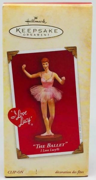 2004 The Ballet Hallmark Ornament I Love Lucy 3