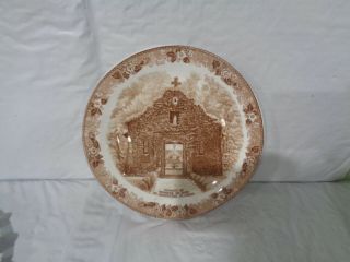 St.  Augustine,  Fl - Mission Of Nombre De Dios - Old English Staffordshire Plate