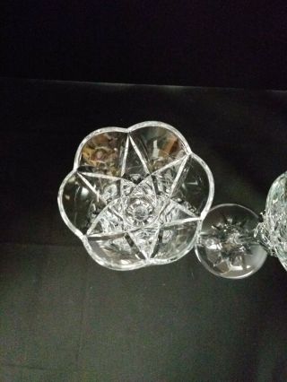 2 Very Fine Crystal Candle Holders (A70) 4