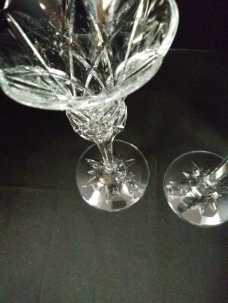 2 Very Fine Crystal Candle Holders (A70) 5
